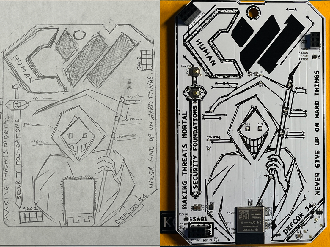 I let GPT + Opus build a wearable toy product from a paper sketch